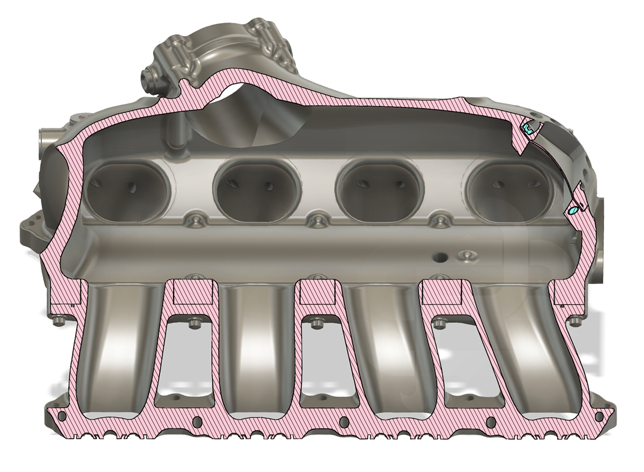 ABSOLUTE McLaren Bulletproof Billet Intake Manifold Renaissance